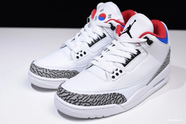 Rep BK retro av8370-100 air seoul korea 3 jordan 1123